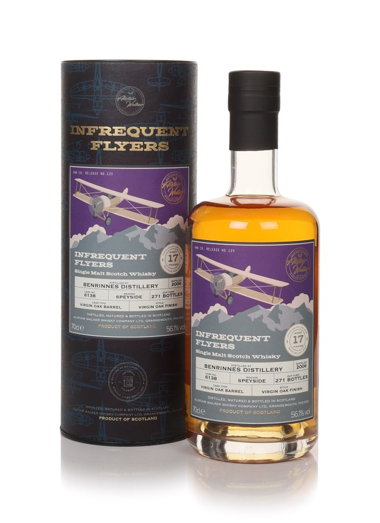 Benrinnes 17 Year Old 2006 (cask 6138) - Infrequent Flyers (Alistair Walker) 70cl