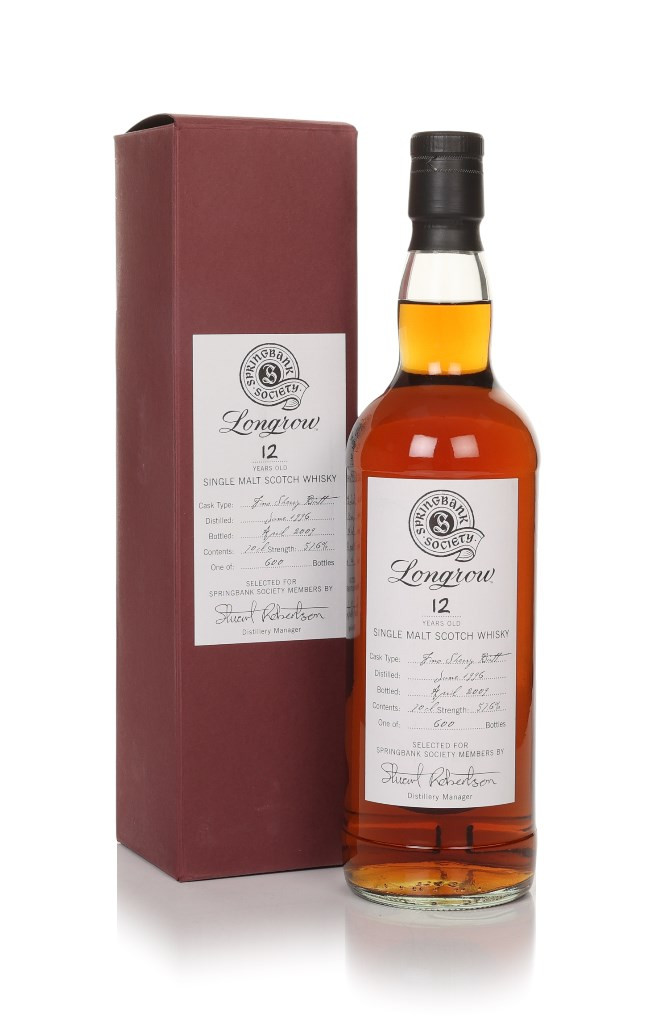Longrow 12 Year Old 1996 - Springbank Society 70cl