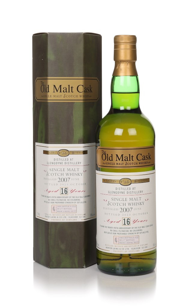 Glengoyne 16 Year Old 2007 - Old Malt Cask 25th Anniversary (Hunter Laing) 70cl