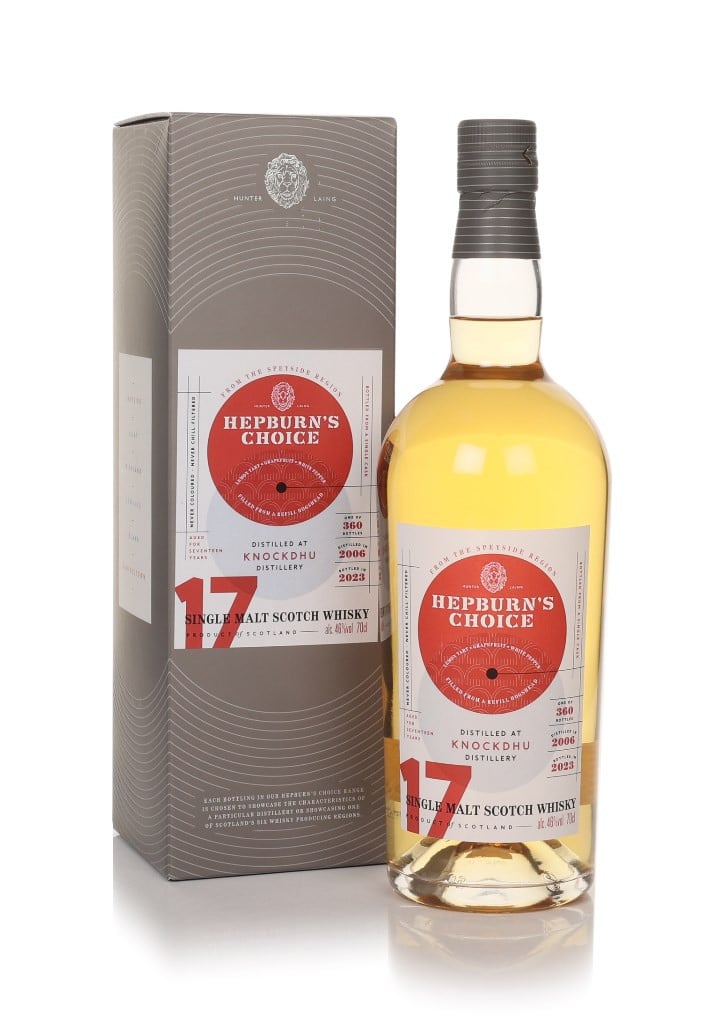 Knockdhu 17 Year Old 2006 - Hepburn's Choice (Langside) 70cl