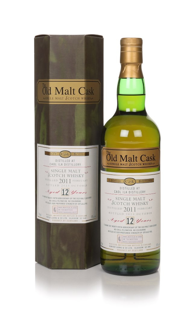 Caol Ila 12 Year Old 2011 - Old Malt Cask 25th Anniversary (Hunter Laing)