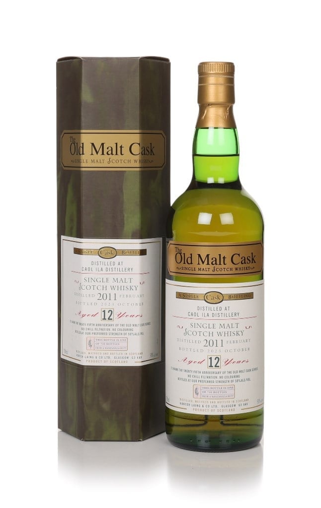 Caol Ila 12 Year Old 2011 - Old Malt Cask 25th Anniversary (Hunter Laing)
