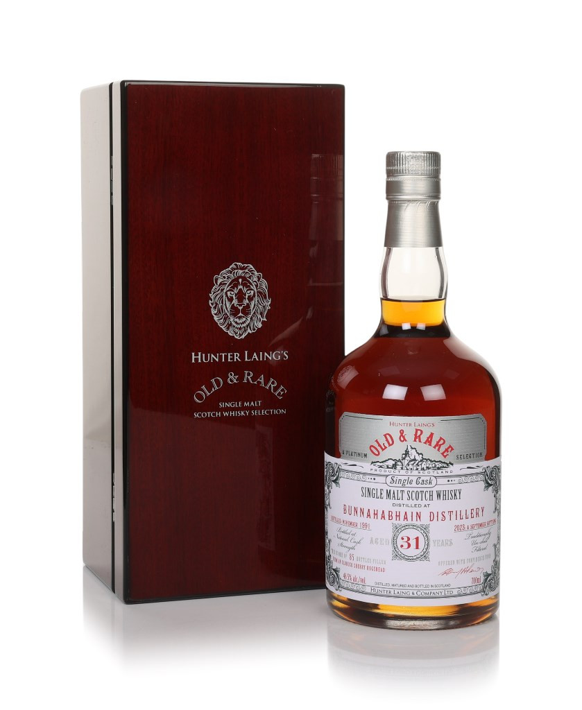 Bunnahabhain 31 Year Old 1991 - Old & Rare Platinum (Hunter Laing) 70cl