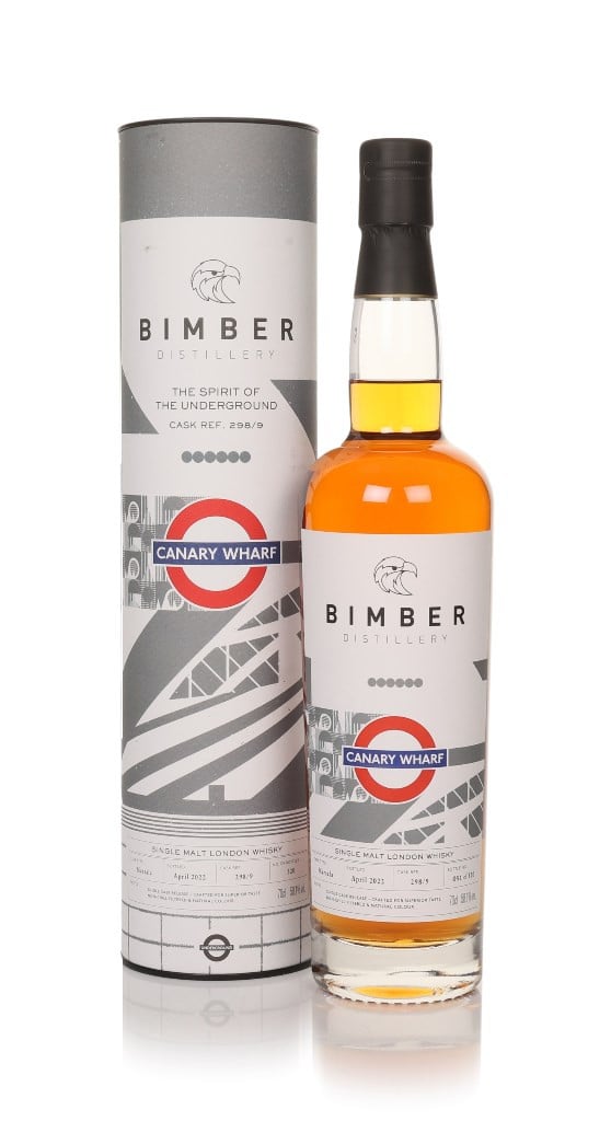 Bimber Spirit of the Underground (cask 298/9) - Canary Wharf 70cl