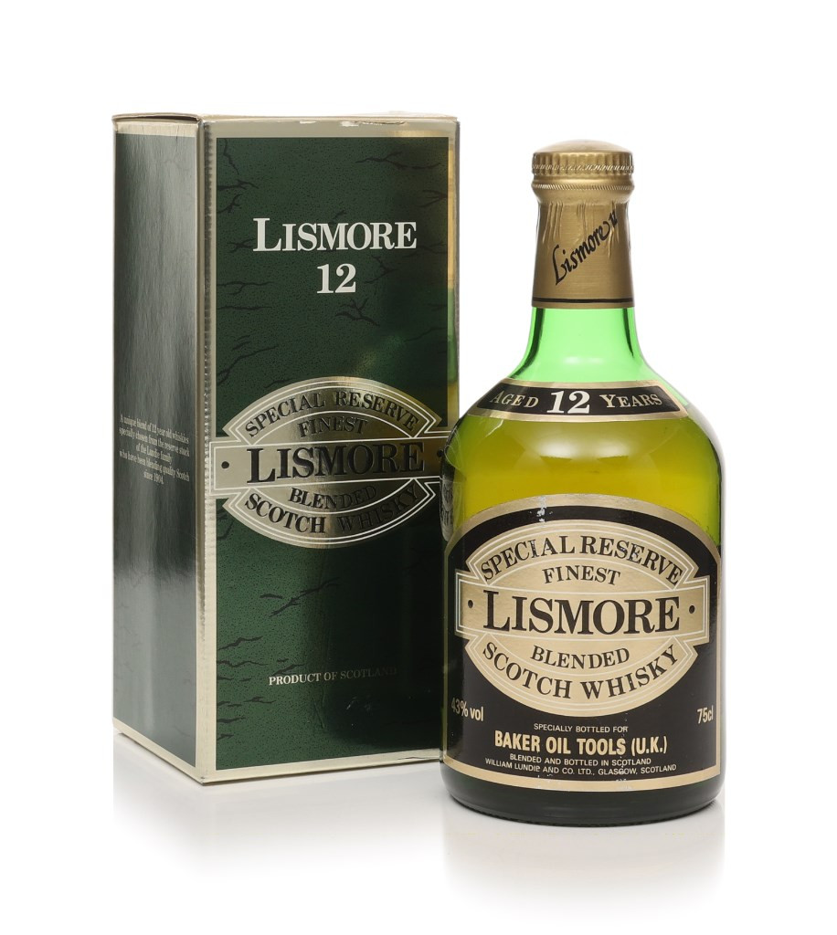 Lismore 12 Year Old Special Reserve - 1980s 75cl