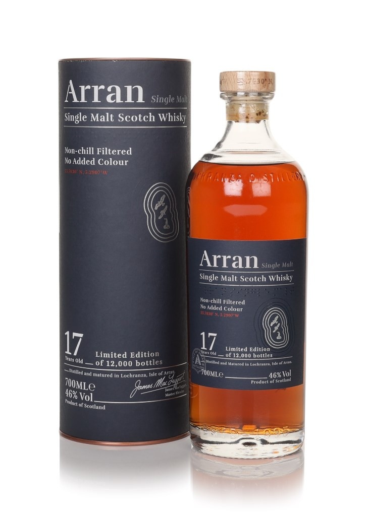 Arran 17年 シングルモルトウイスキー 限定版 700ml Arran 17 Year Old Limited Edition 70cl Whisky | Master Of Malt