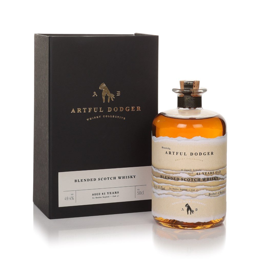 Blended Scotch Whisky 41 Year Old 1978 (cask 3) - The Artful Dodger 50cl