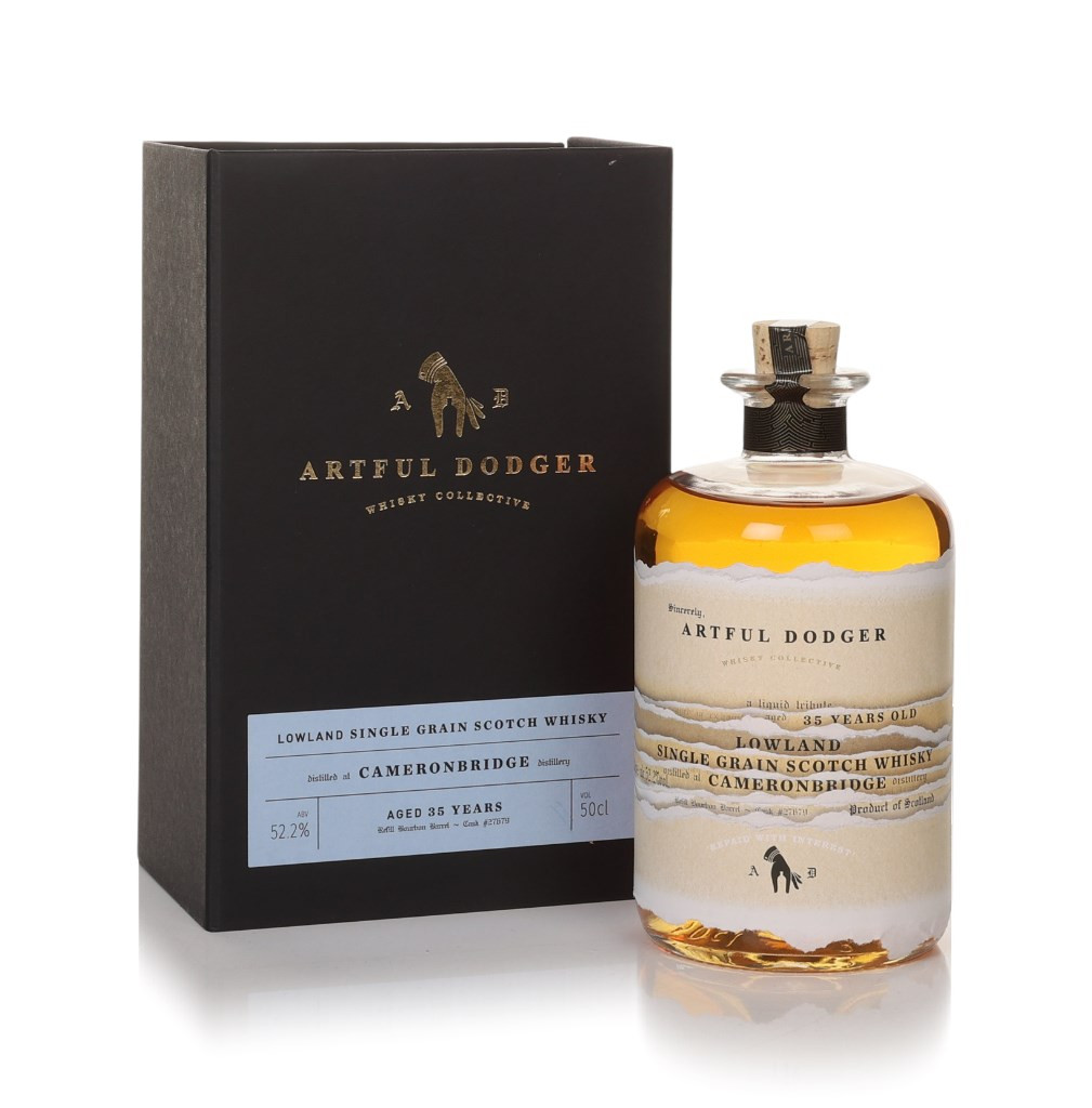 Cameronbridge 35 Years Old 1984 (cask 27679) - The Artful Dodger 50cl