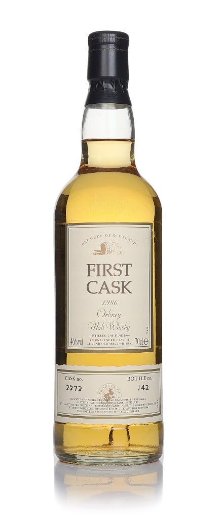 Highland Park 21 Year Old 1986 (cask 2272) - First Cask