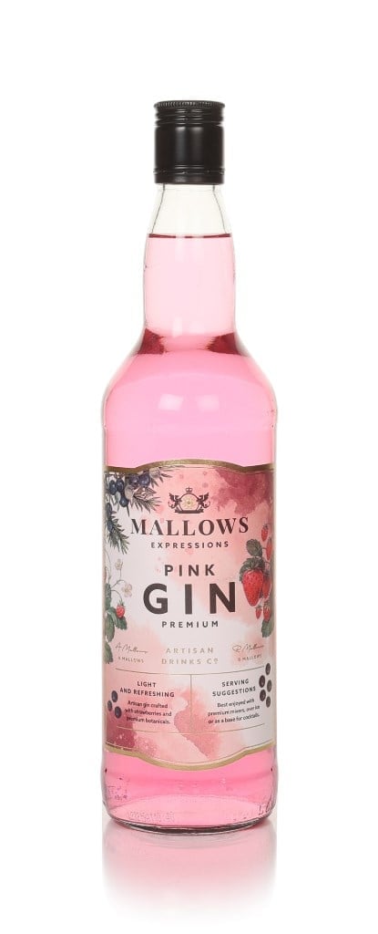 Mallows Expressions Pink Gin 70cl