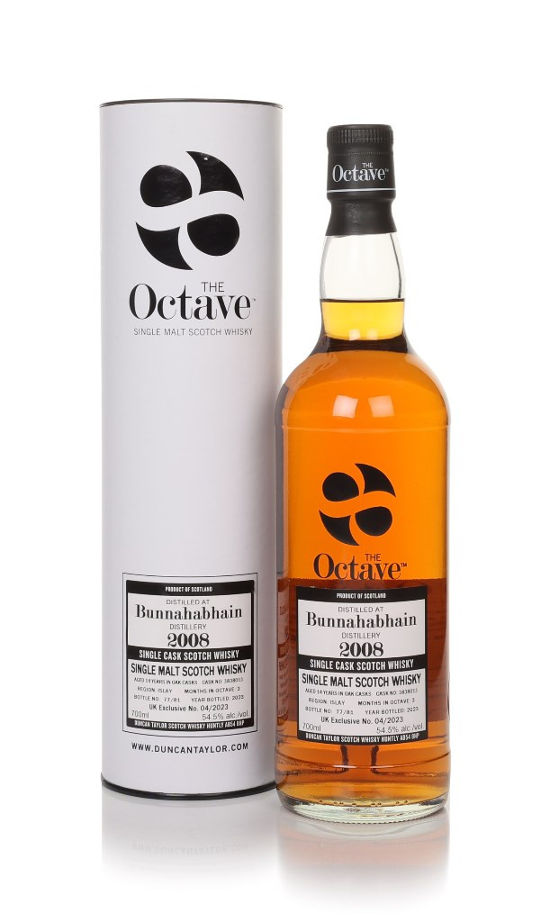 Bunnahabhain 14 Year Old 2008 (cask 3838013) - The Octave (Duncan Taylor) 70cl