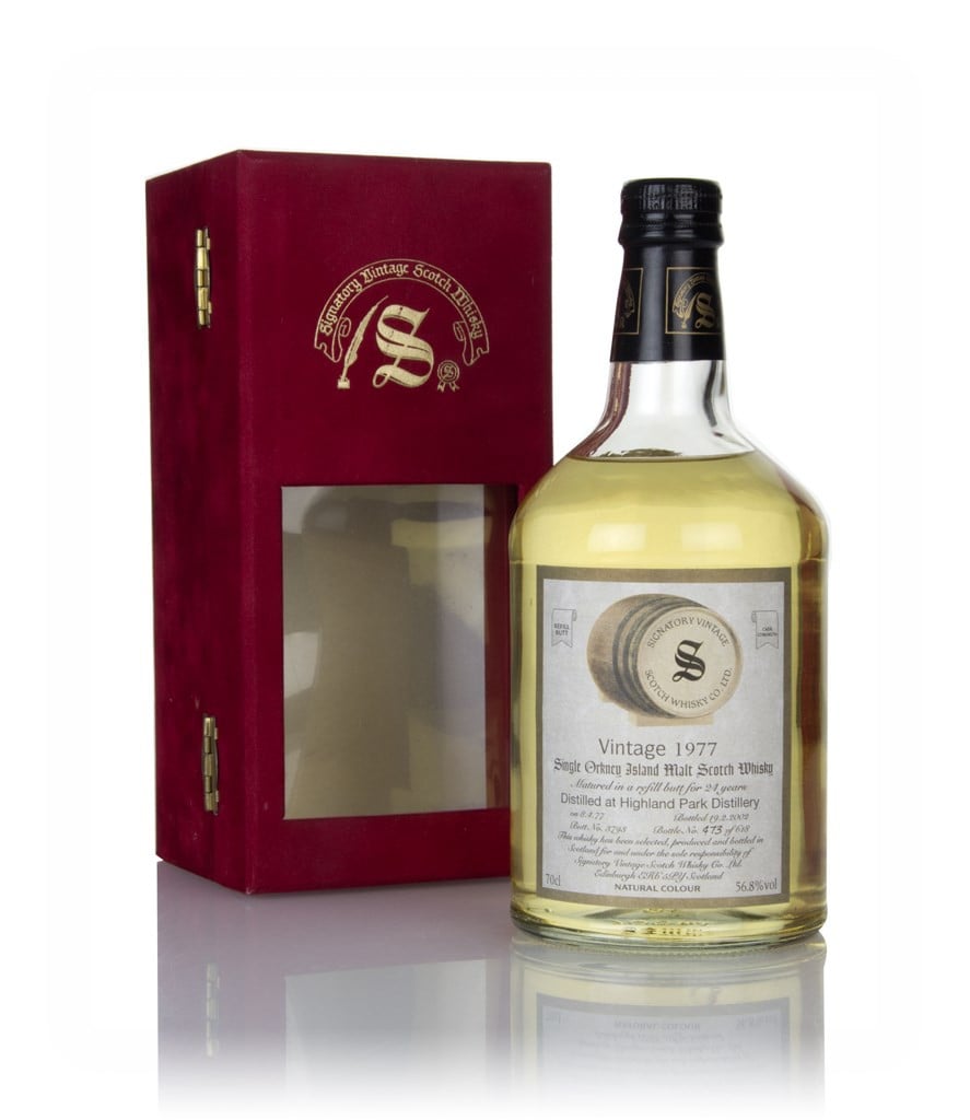 Highland Park 24 Year Old 1977 (cask 8798) - Signatory 70cl