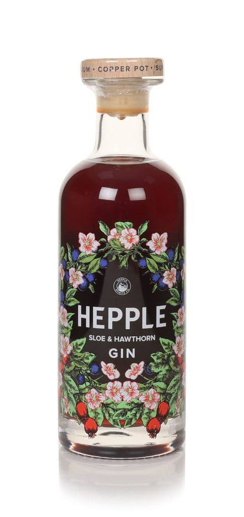Hepple Sloe & Hawthorn Gin 50cl