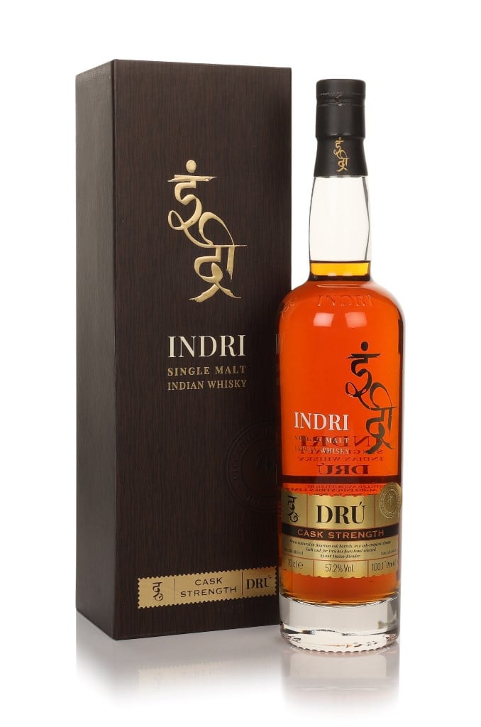 Indri Drú Cask Strength Indian Single Malt 70cl