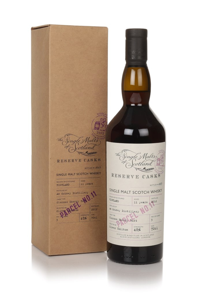 Orkney 11 Year Old 2012 (Parcel No.11) - Reserve Casks (The Single Malts of Scotland) 70cl