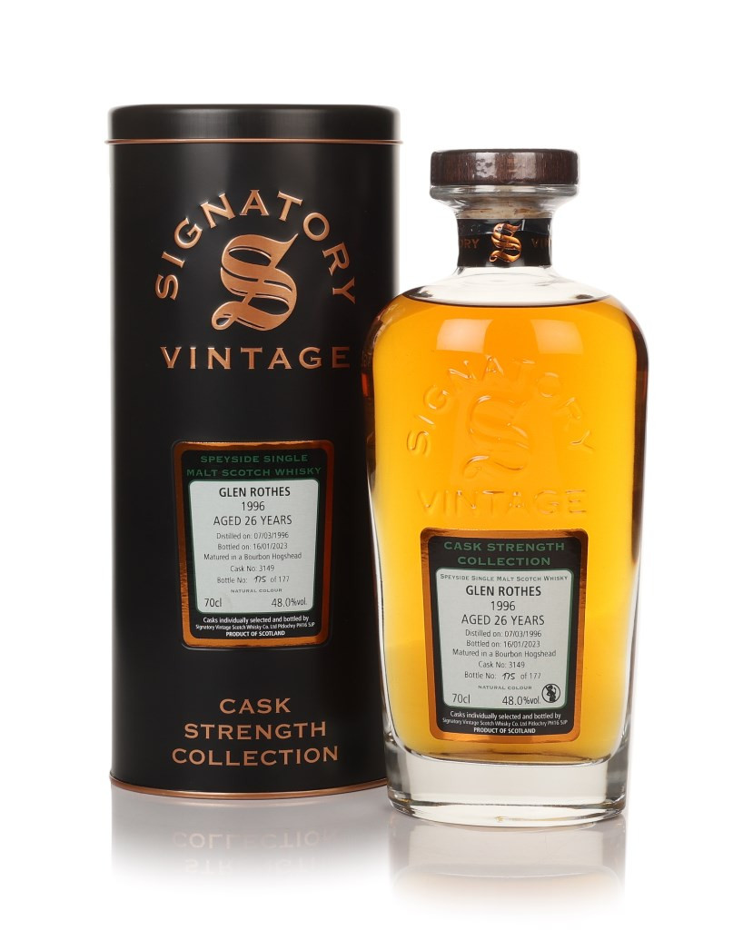Glenrothes 26 Year Old 1996 (cask 3149) - Cask Strength Collection (Signatory)