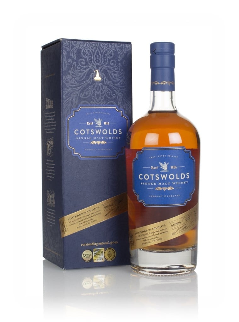 Cotswolds Founder's Choice Whisky 70cl