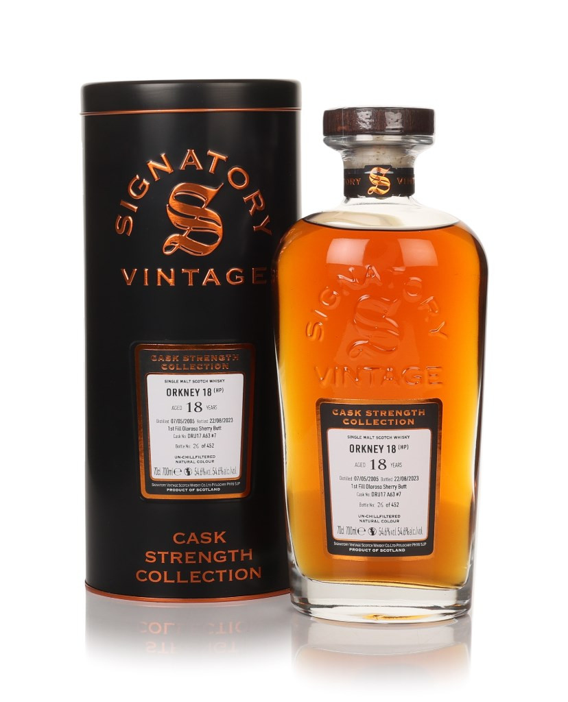 Secret Orkney 18 Year Old 2005 (cask DRU17/A63 #7) - Cask Strength Collection (Signatory) 70cl