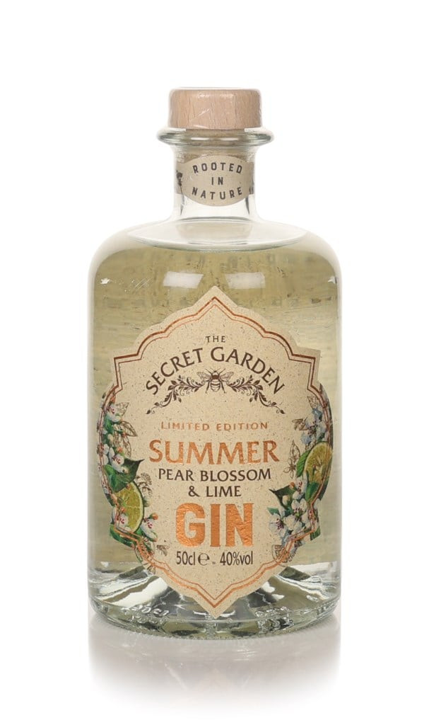 Secret Garden Summer Gin - Pear Blossom & Lime 50cl