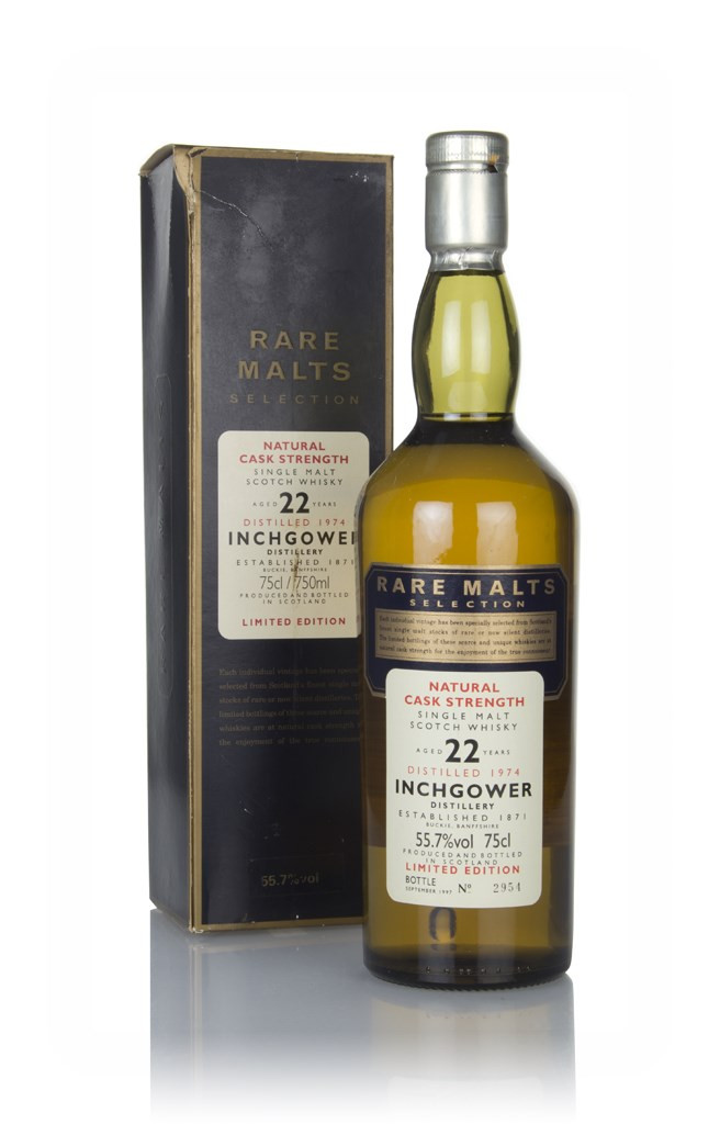 Inchgower 22 Year Old 1974 - Rare Malts 75cl