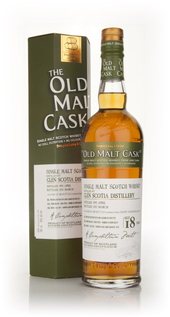 Glen Scotia 18 Year Old 1992 - Old Malt Cask (Douglas Laing)  70cl