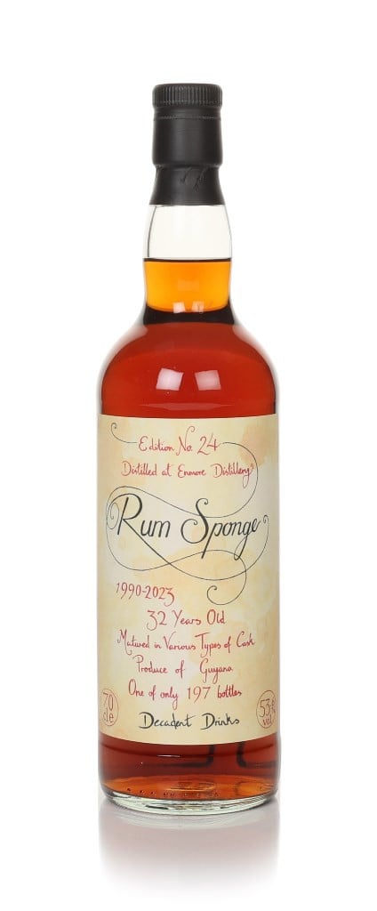 Enmore 32 Year Old 1990 - Rum Sponge Edition No.24 (Decadent Drinks) 70cl