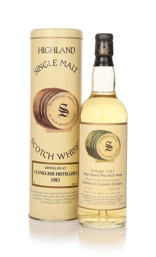 Clynelish 14 Year Old 1983 - (Cask 729) (Signatory) 70cl