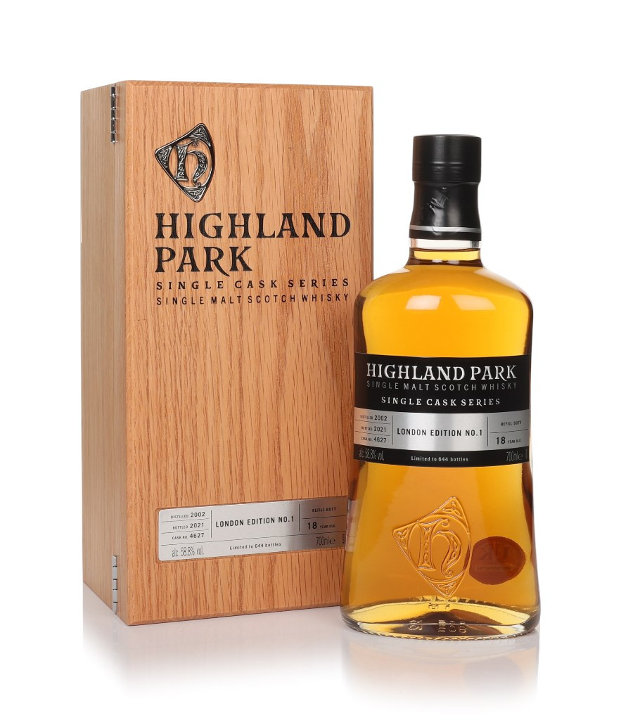 Highland Park 18 Year Old 2002 (cask 4627) Single Cask Series - London Edition No.1 70cl