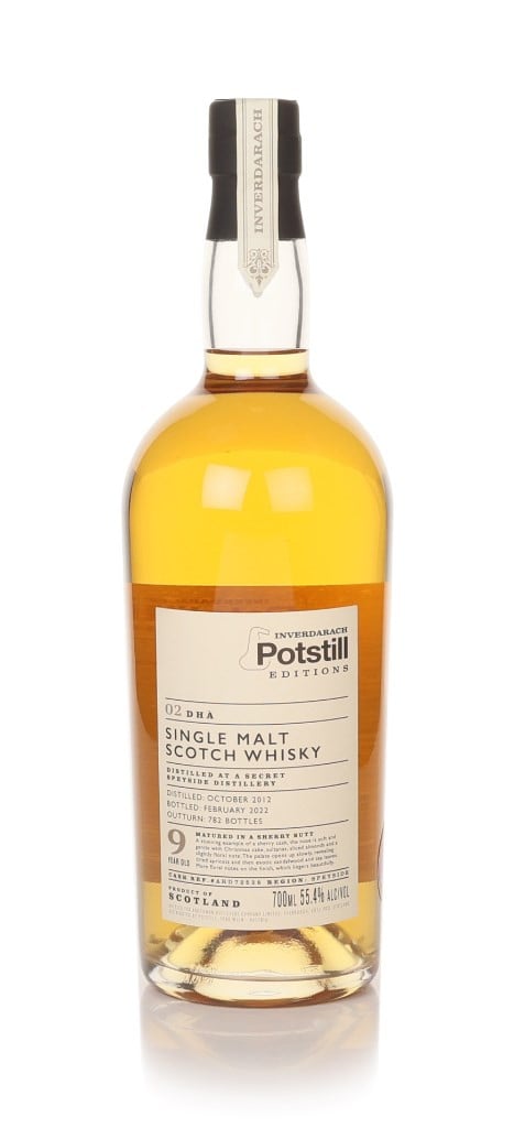 Secret Speyside 9 Year Old 2012 - Inverdarach Potstill Editions - No. 02 Dhà (Ardgowan)