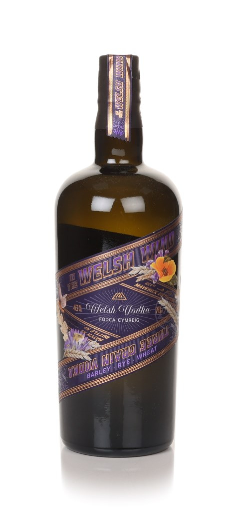 In The Welsh Wind Three Grain Vodka 70cl