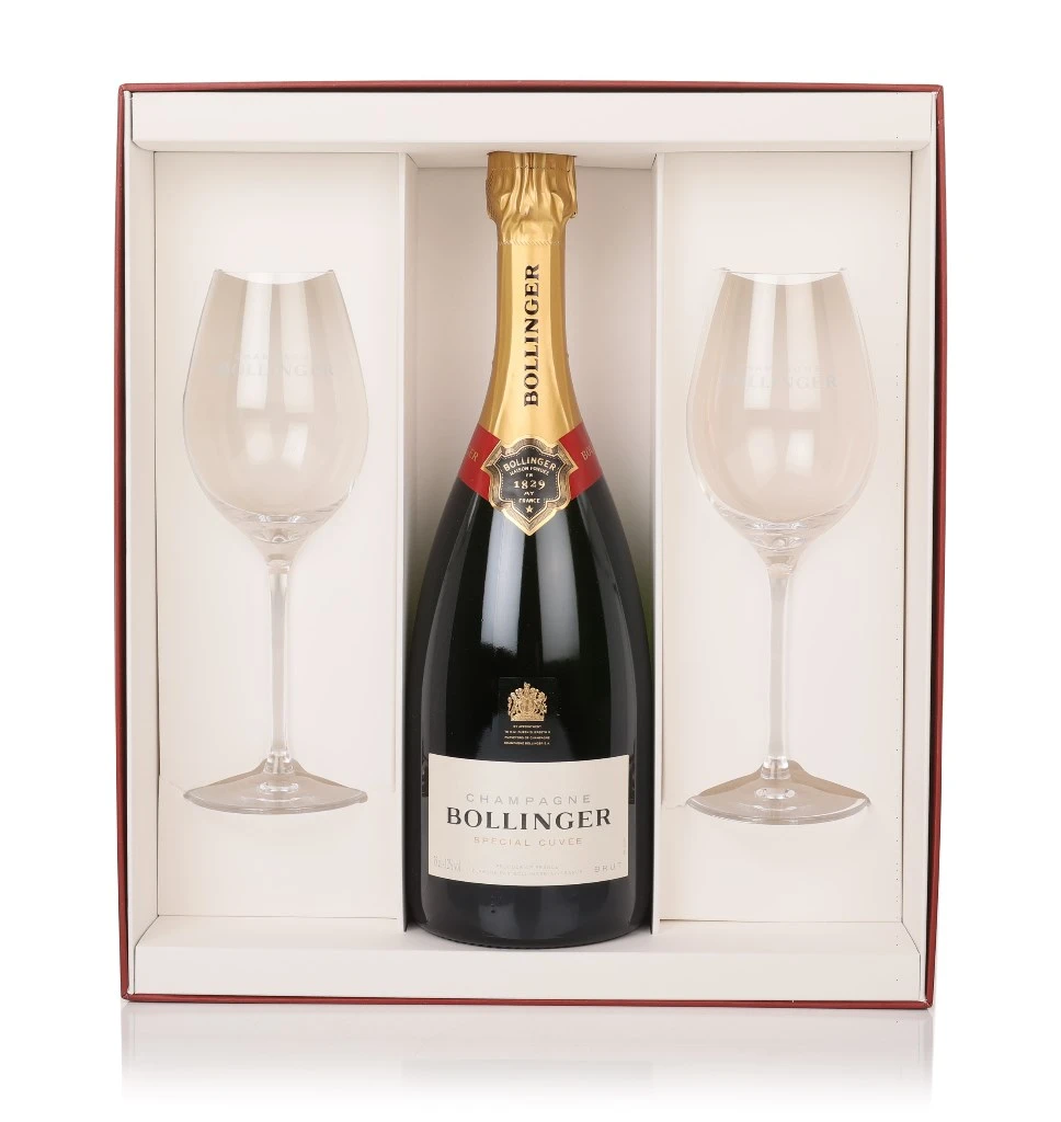 Bollinger Special Cuvée with 2x Elizabeth Glasses