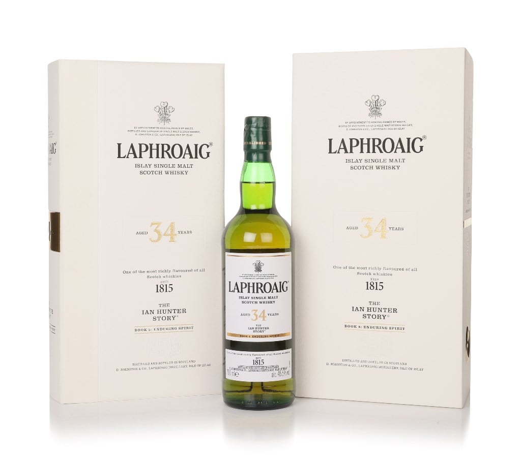 Laphroaig 34 Year Old - The Ian Hunter Story Book 5: Enduring Spirit 70cl
