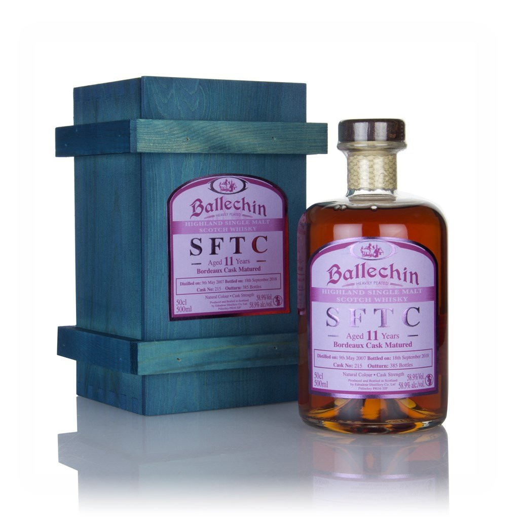 Ballechin 11 Year Old 2007 (cask 215) - Straight From The Cask 50cl