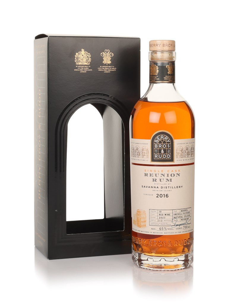Savanna 2016 (bottled 2023) (cask 10) Reunion Rum - Berry Bros. & Rudd 70cl