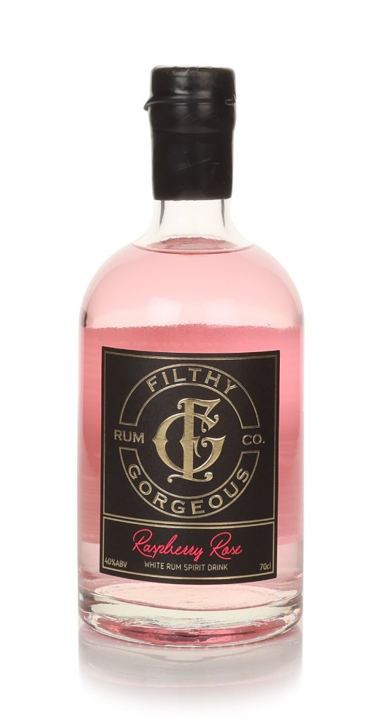 Filthy Gorgeous Rum Co. Raspberry Rose White Rum 70cl