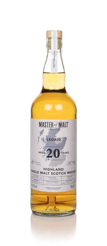 Ledaig 20 Year Old 1997 Single Cask (Master of Malt) 70cl