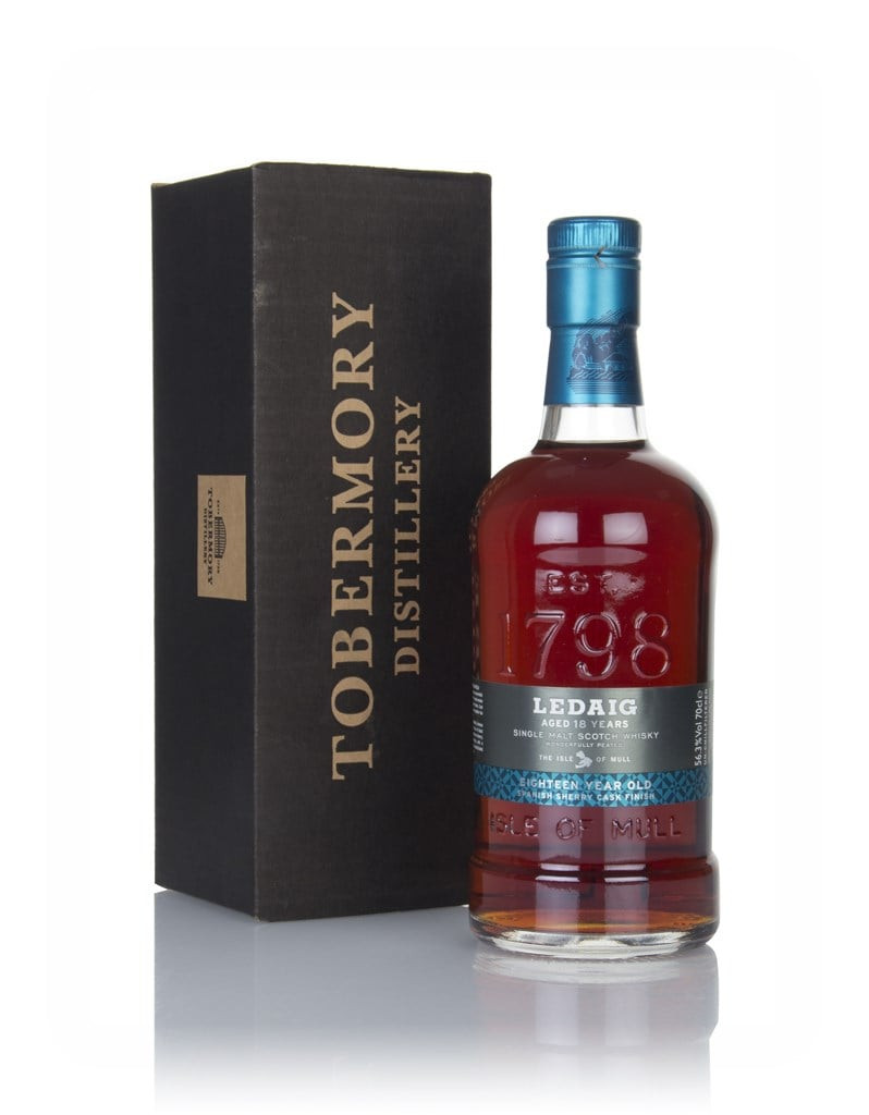 Ledaig 18 Year Old Sherry Cask Finish Distillery Exclusive 70cl