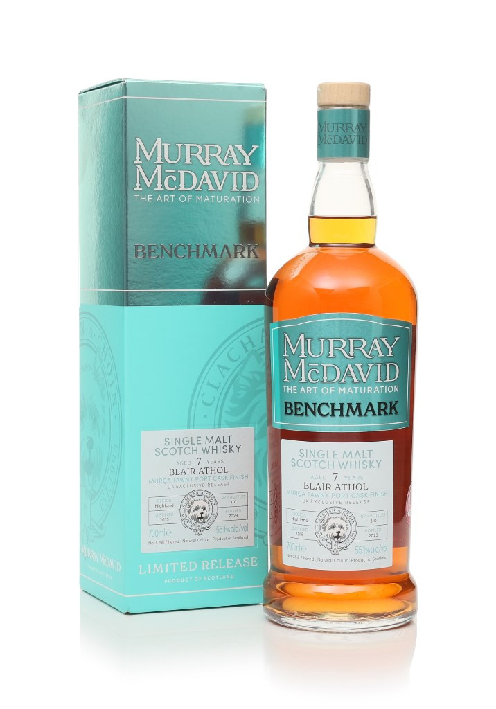 Blair Athol 7 Year Old 2015 Murça Tawny Port Cask Finish - Benchmark (Murray McDavid) 70cl