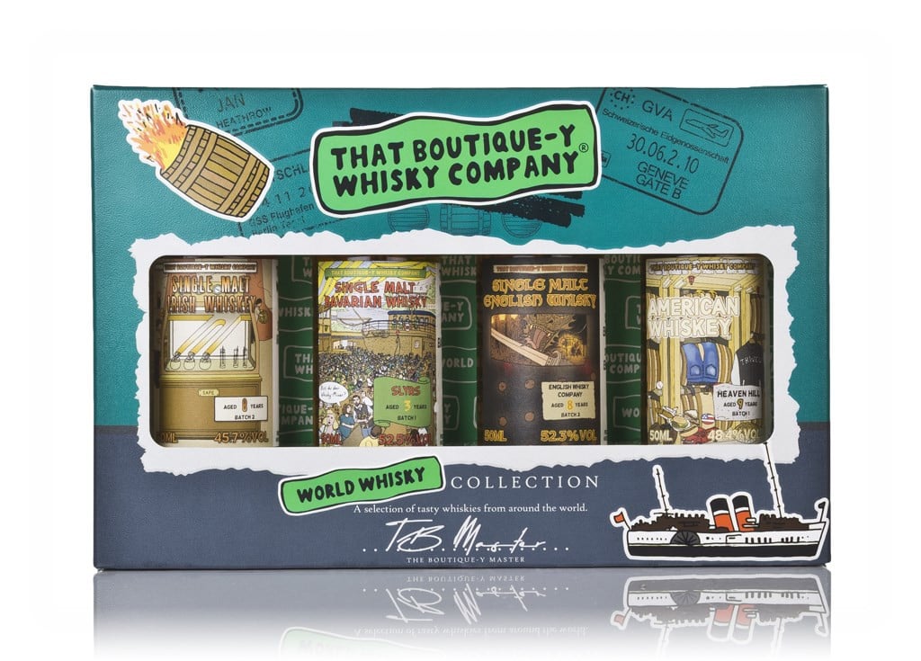 That Boutique-y Whisky Company World Whisky Collection Gift Set (4 x 5cl)
