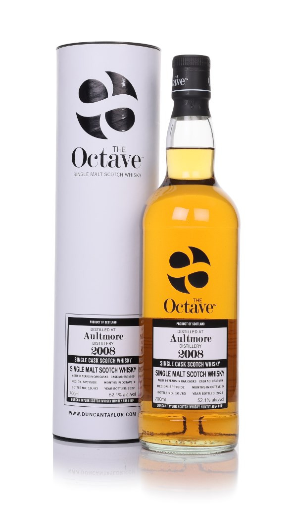 Aultmore 14 Year Old 2008 (cask 9535599) - The Octave (Duncan Taylor) 70cl