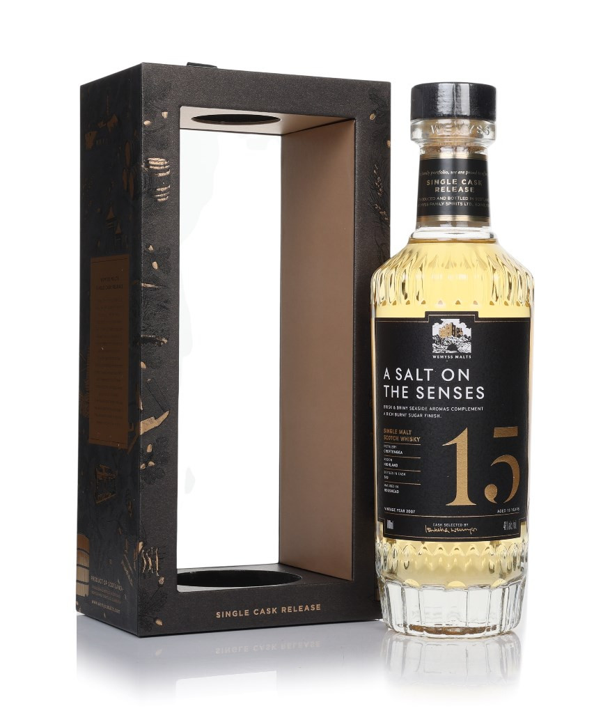 A Salt on the Senses 15 Year Old 2007 - Wemyss Malts (Croftengea) 70cl