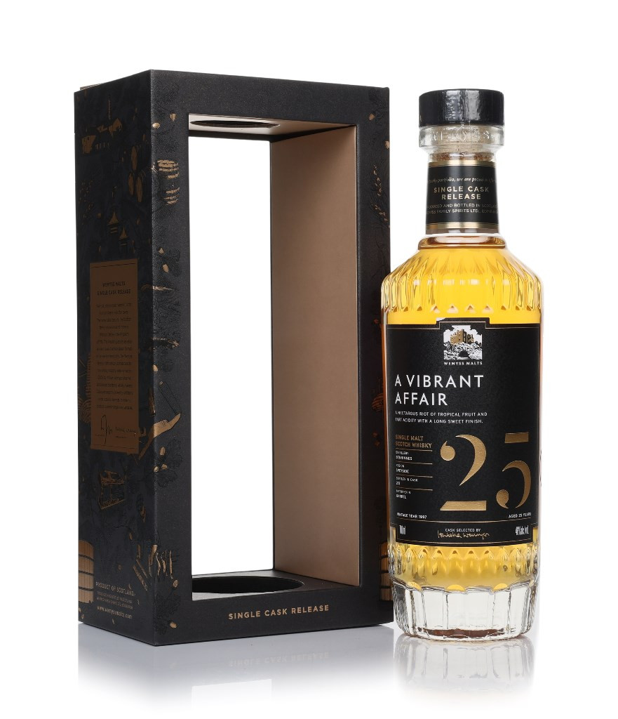 A Vibrant Affair 25 Year Old 1997 - Wemyss Malts (Benrinnes) 70cl