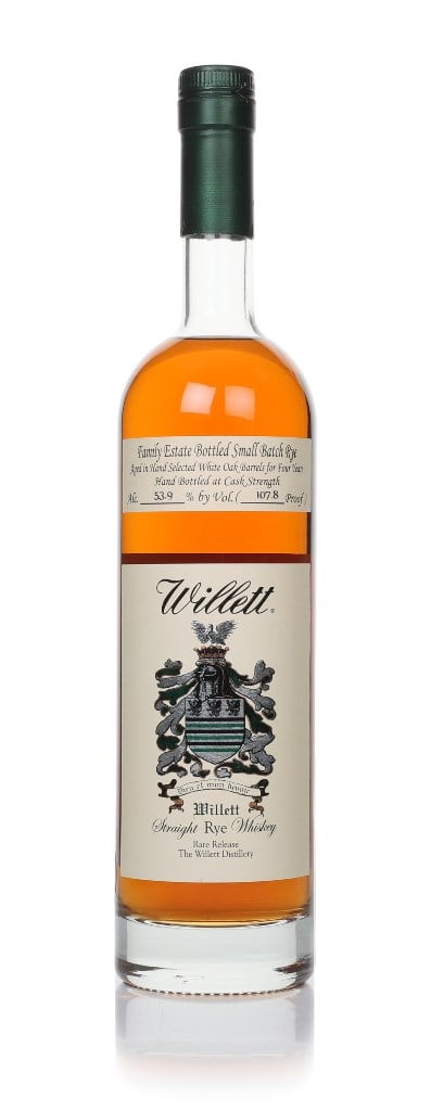 Willett 4 Year Old Family Estate Bottled Rye (53.9%) 75cl