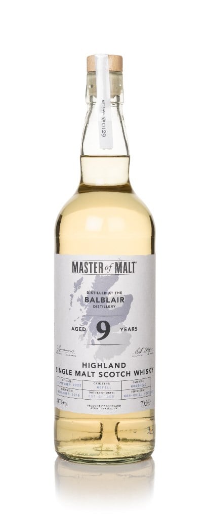 Balblair 9 Year Old 2009 (Master of Malt) 70cl