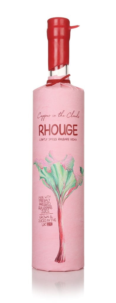 Copper in the Clouds Rhouge Rhubarb Vodka 70cl