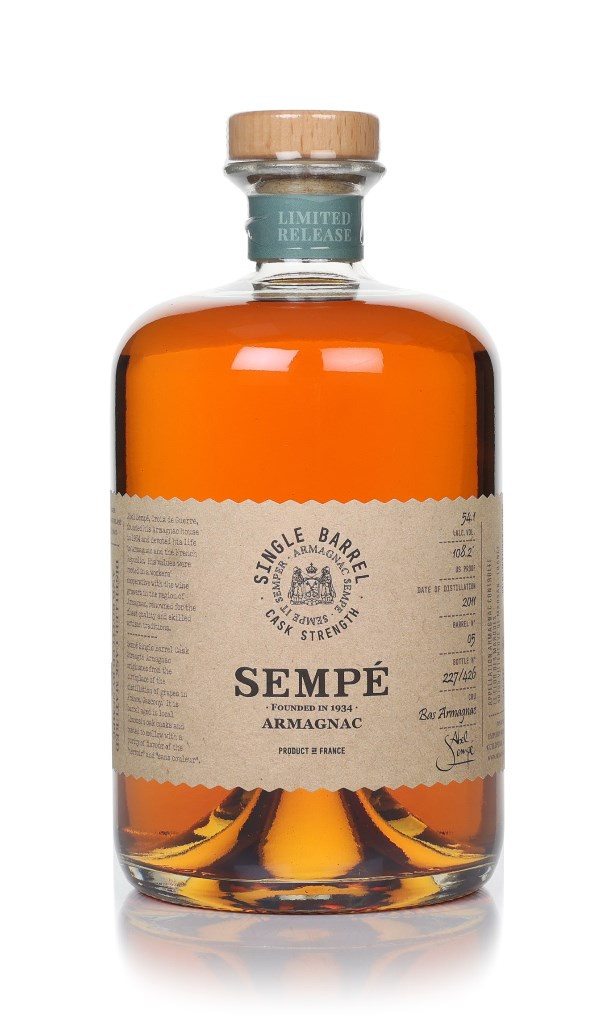 Sempé Single Barrel Cask Strength Bas Armagnac 2011 70cl