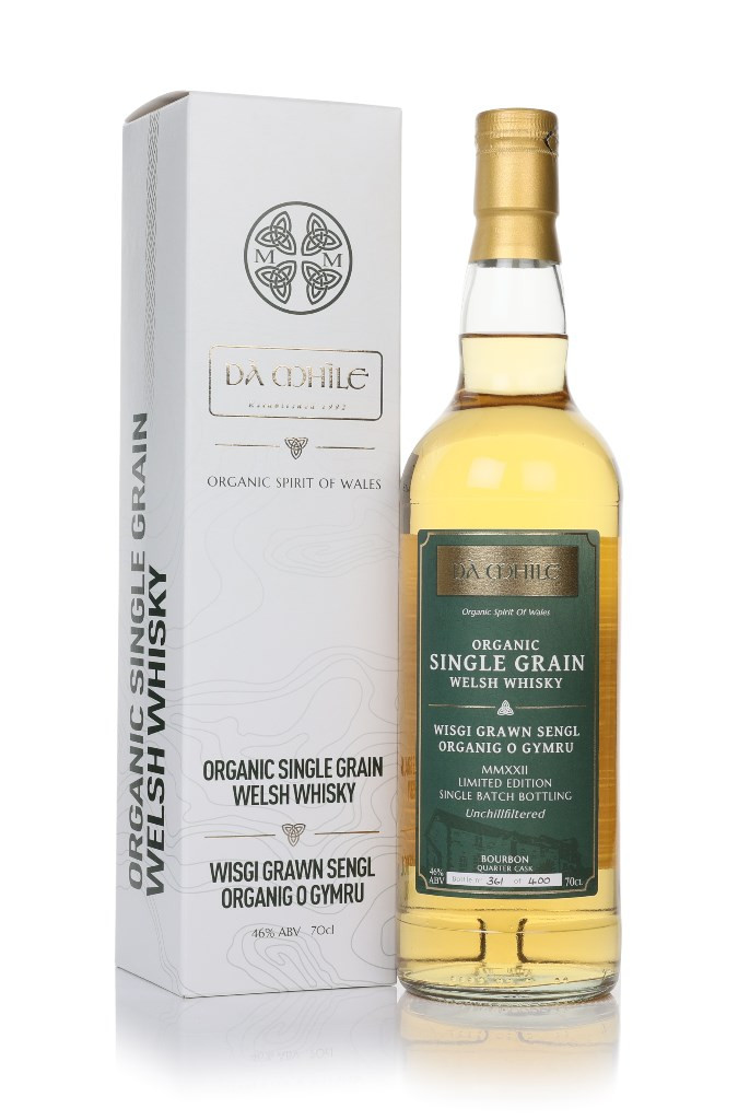 Dà Mhìle Organic Single Grain - Bourbon Quarter Cask 70cl