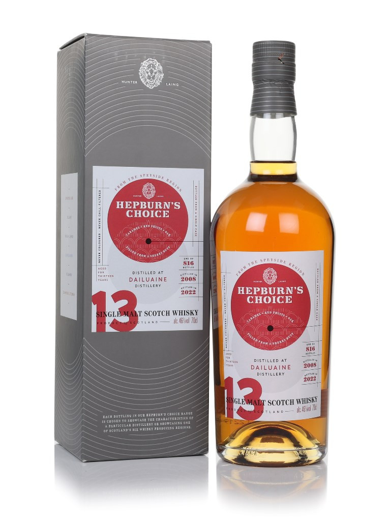 Dailuaine 13 Year Old 2008 - Hepburn's Choice (Langside) 70cl