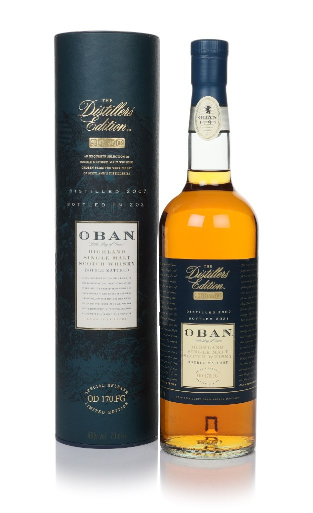 Oban 2007 (bottled 2021) Montilla Fino Cask Finish - Distillers Edition 70cl