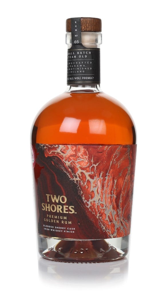 Two Shores Rum - Oloroso Sherry Cask Irish Whiskey Finish 70cl